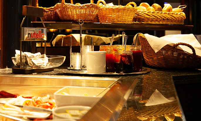 Frühstücksbuffet