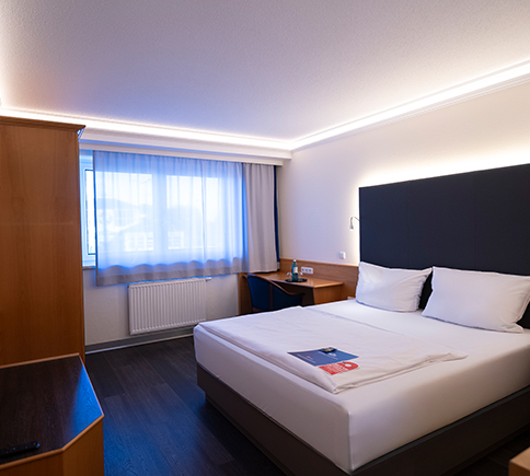 Willkommensgetränk im Zimmer